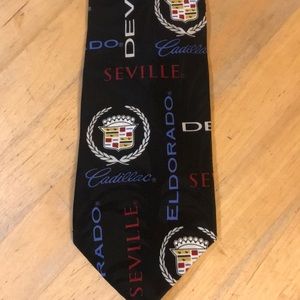 Vintage Cadillac Silk Tie